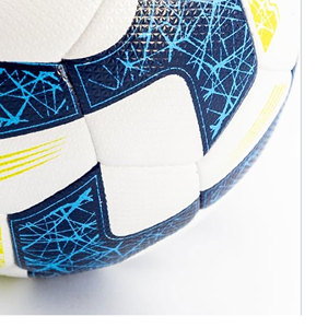 Professional Size 4 <b>Soccer</b> Ball – White Blue Design, Premium PU Cover, High Air Retention, Match & Training Football - Product Image 4