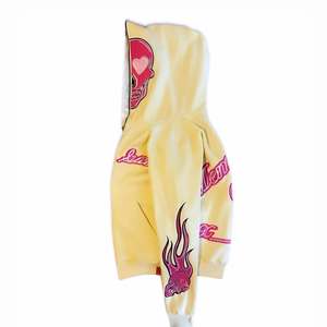 Sweats à capuche pour hommes surdimensionnés les plus vendus avec fermeture à glissière complète Nouveau design fabriqué au Pakistan pour l'hiver Bas quantité minimale de commande Sérigraphie en gros - Product Image 3