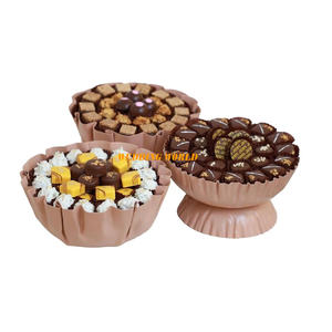 Tazón de chocolate martillado de metal con moneda árabe, última colección de Ramadán, tazón dulce, última llegada, tazón de chocolate de lujo - Product Image 3