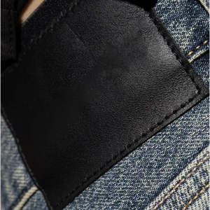 Shorts en jean décontractés pour hommes, coupe droite ample, style estival, shorts courts lavés, OEM, shorts en jean pour hommes - Product Image 5