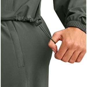 Chaqueta Cortavientos de Nailon para Mujer, con Cierre Completo, Cuello Alto, Transpirable, Resistente al Agua y al Viento, Ligera, Ideal para Yoga y Running - Product Image 6