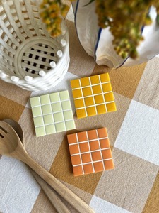 ชุดจานรองแก้วโมเสคแก้วทรงสี่เหลี่ยม งานศิลปะ คุณภาพส่งออก เป็นมิตรกับสิ่งแวดล้อม สำหรับโต๊ะกาแฟ ห้องครัว สำนักงาน ราคาขายส่ง - Product Image 5