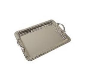 Plateau de service en métal personnalisé de haute qualité pour poignée de table Design simple et simple et artisanat exquis - Product Image 1