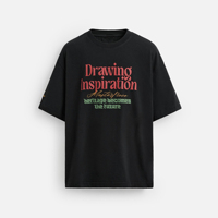 T-shirt graphique décontracté pour homme – Coupe confortable à épaules tombantes, 100 % coton, imprimé, style streetwear, écologique, coupe ample