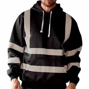 Sudadera de Seguridad Reflectante de Alta Visibilidad, Personalizada, Unisex, Impermeable, para Trabajo y Construcción, FLEX FIT ENTERPRISE - Product Image 3