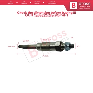 BGP41-1ปลั๊ก GX78เรืองแสง4ชิ้น657MJ อะไหล่รถยนต์คุณภาพสูงสภาพใหม่ทำจากไก่งวง - Product Image 5