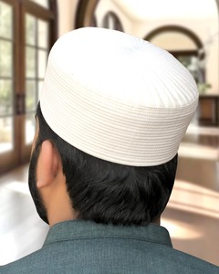 Gorro de Oración Islámico Tradicional Impermeable con Líneas de Costura Refinadas Diseñado para Uso Prolongado Durante Actividades Espirituales y Deportes - Product Image 4