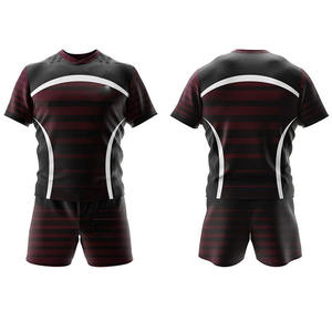 Uniforme de Rugby Personalizado para Hombre, Ropa Deportiva Estampada y Cosida, Antiarrugas, Transpirable, que Absorbe la Humedad, Ecológica - Product Image 2
