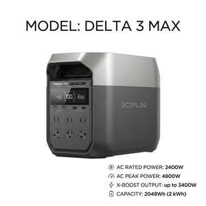 แบตเตอรี่เสริม Smart LiFePO4 แบบประหยัดพลังงา<span class=keywords><strong>น</strong></span> สำหรับ Delta <span class=keywords><strong>2</strong></span>/Delta 3/Delta 3 Series กำลังไฟ 1024Wh/2048Wh - Product Image 1