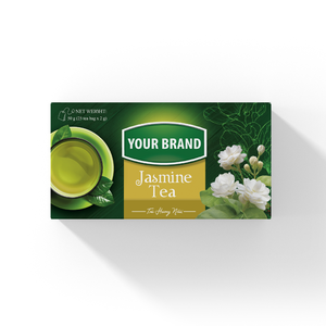 Thé vert au jasmin de qualité supérieure, sachet de thé personnalisé, thé détoxifiant aux herbes, portion individuelle, emballage de thé personnalisé avec logo - Product Image 2