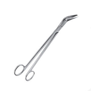 Ciseaux médicaux coudés de haute qualité de 7 pouces en acier inoxydable Lame tranchante pour une utilisation chirurgicale en salle d'opération OEM personnalisable - Product Image 2