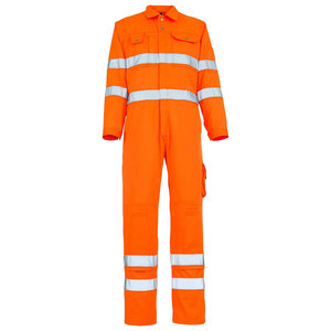 ชุดยูนิฟอร์มนิรภัยสะท้อนแสงสำหรับงานก่อสร้างขายดี ชุดทำงานป้องกันไฟไหม้แบบสองชิ้น - Product Image 1