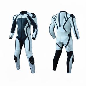 One Piece Motorcycle Leather Racing <b>Suit</b> Track Approved Riding Gear Mens One Piece Leather Motorcycle Racing <b>Suit</b> - Product Image 1