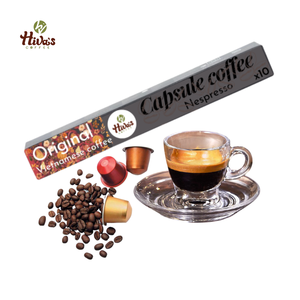 Viet Nam Factory ISO Hiva's <b>Coffee</b> NesBlend67 Italian Roast Mellow Arabica Espresso Capsule <b>Coffee</b> OEM 5.8g Per Cup Wholesale - Product Image 2