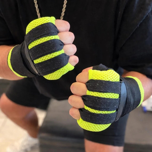 Guantes de Boxeo MMA de Media Mano de Calidad Premium con Cinta de Sujeción para Entrenamiento de Fitness, Kickboxing y MMA para Adultos - Product Image 2