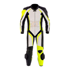 Traje de carreras de motos con logotipo personalizado profesional, equipo de motorista de cuero transpirable, gran oferta en equipo deportivo de carreras de motor - Product Image 6