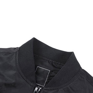 Mejor material de corte perfecto logotipo privado diseño popular de calidad superior para chaquetas de bombardero de los hombres - Product Image 3