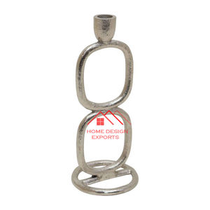 Portavelas de aluminio y metal para mesa, candelabros de aluminio fundido para centros de mesa - Product Image 3