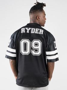 Maillot d'uniforme de football américain à manches courtes de qualité supérieure vêtements de sport respirants pour l'été nom d'équipe personnalisable - Product Image 4