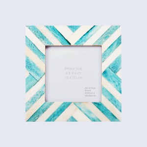 Bone Inlay Creative Handmade Eco-Friendly Modern Geometric High Quality <b>Photo</b> <b>Frame</b> - Product Image 2