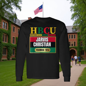 Maglietta promozionale a maniche lunghe Jarvis Christian JCU HBC Graphic - Product Image 3