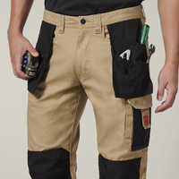 Nouveau Pantalon de Travail Cargo Haute Visibilité pour Hommes 2026, Réfléchissant, Fournisseur d'Usine OEM à Marque Privée