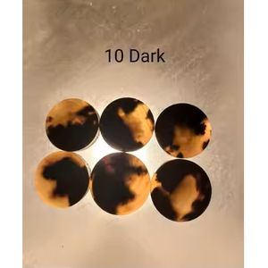 Boutons en corne de buffle de luxe, boutons en corne de bœuf véritable, 9 couleurs et rose clair et foncé, en provenance d'Inde et sur mesure - Product Image 2