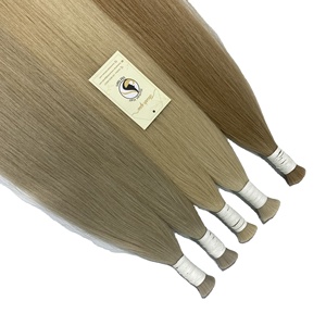 Cabello humano Remy Virgen sin procesar, 8-32 pulgadas, cabello humano brasileño trenzado - Product Image 1