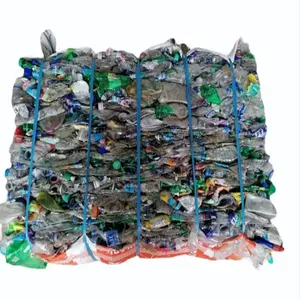 Plastik abfall Haustier flaschen Schrott in Ballen/Haustier flaschen Ballen Recycelter Plastiks chrott/Haustier flaschen Plastiks chrott Preis