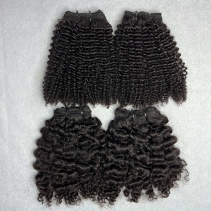 Paquetes rizados birmanos camboyanos de envío rápido, cabello humano crudo de proveedor de cabello vietnamita, cabello alineado con cutícula - Product Image 3