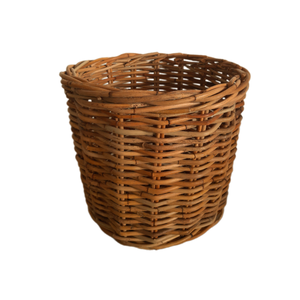 Handcrafted round <b>Rattan</b> <b>Storage</b> <b>Basket</b> Versatile for Home Organization and Rustic Decor Accent - Product Image 1