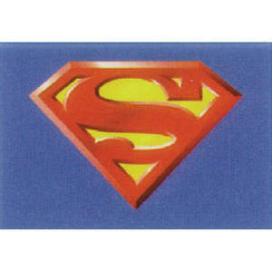 Affiche encadrée Superman de style moderne pour décoration murale - Product Image 1