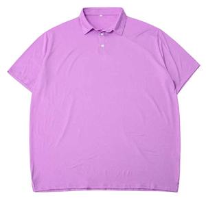 Servicio OEM logotipo personalizado tallas grandes hombres Polos manga corta liso camiseta verano secado rápido transpirable Casual deportes de gran tamaño - Product Image 2