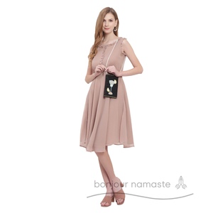 Borsa da Cocktail Margarita in tela ricamata a mano | Borsa da festa con perline aperta per regali in Boutique - Product Image 6