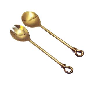 ของขวัญแต่งงานสแตนเลสสตีลบิดจับสลัดเซิร์ฟเวอร์ด้วยเครื่องมือมือสลัดชุบทอง - Product Image 1