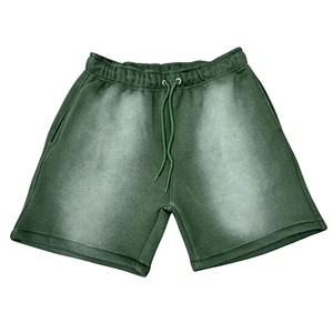 Pantalones Cortos Holgados de Verano para Hombre, Cintura Media, Transpirables, de Algodón Lavado, Ecológicos, Casuales, con Estampado Digital, Tejido de Punto - Product Image 5