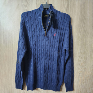 Pull Décontracté pour Homme avec Logo Brodé Ralph Lauren, Pull en Tricot à Col Ras du Cou - Product Image 2
