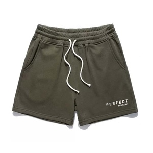 Perfect Industry 2026 <b>Men's</b> <b>Shorts</b> Cotton <b>Fleece</b> <b>Shorts</b> Sweat <b>Men</b> Fitness Running French Terry custom Breathable Gym <b>Shorts</b> - Product Image 3