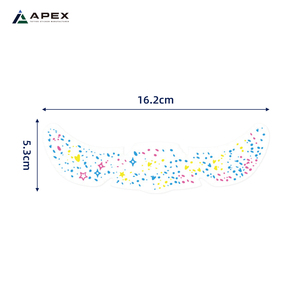 Pegatinas <span class=keywords><strong>de</strong></span> Tatuajes <span class=keywords><strong>de</strong></span> Pecas que Brillan en la Oscuridad, Tres Colores, <span class=keywords><strong>Estrella</strong></span> Luminosa, Resistentes al Agua y al Sudor, Ecológicas, para Maquillaje <span class=keywords><strong>de</strong></span> Festivales y Fiestas - Product Image 6