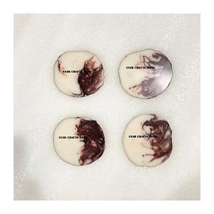 Posavasos de resina OEM, alfombrilla para platos al por mayor, posavasos de resina epoxi de silicona de forma irregular, posavasos para hacer tazas a una tarifa mayorista asequible - Product Image 1