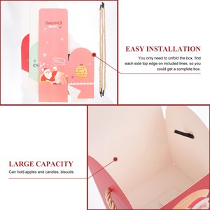 TH CB-243 Custom Provide OEM Spring Festival Caja de regalo divertida con diseño de mango para fiesta de cumpleaños - Product Image 5