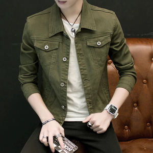 2025 Mens Denim <b>Jacket</b> Slim Fit Fashion <b>Jeans</b> <b>Jackets</b> Pocket <b>Jacket</b> Coat Men Male Spring Autumn Classic Black <b>White</b> Coat - Product Image 6