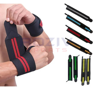 Bandes de maintien pour poignets en néoprène sur mesure, rembourrées, pour l'entraînement de musculation, fabriquées au Pakistan - Product Image 5