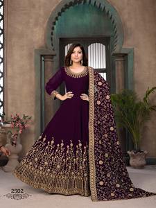 Dernier Eid Festival Wear Gown With Dupatta Salwar Suit Kameez Robes pour femmes pakistanaises Robe longue Robe de mariage indienne - Product Image 4