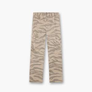 Pantalones cargo casuales para hombre Dawn Sandstone Black Stylish Baggy Fit con almacenamiento funcional - Product Image 1