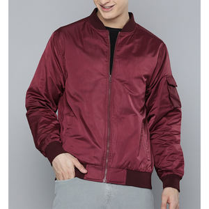 Nouveaux vêtements d'hiver pour hommes personnalisés Bomber de plein air porter des manteaux de mode Ski Down Puffer Softshell Shearling réversible Bomber Jackets - Product Image 6