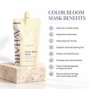 ลาวแฮร์ คัลเลอร์ บลูม โทนนิ่ง แฮร์ แคร์ ครีม (แพลตตินั่ม ไอซ์) - Product Image 2