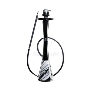 Set de Narguile/Shisha de Mármol Ónix con Remolino Dorado de Primera Calidad, Logotipo Personalizado, Mezcla de Piedras, Accesorio para Salón - Product Image 3