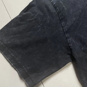 เสื้อยืดฮิปฮอปแนวสตรีทแวร์ของผู้ชายผ้าโพลีเอสเตอร์/ ผ้าฝ้ายสีดำซักกรดออกแบบโลโก้ได้ตามต้องการแห้งเร็วระบายอากาศ - Product Image 4