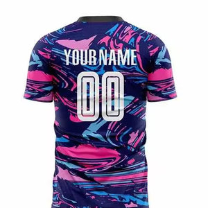 Conjunto de camiseta y pantalones cortos de fútbol sublimados personalizados OEM, uniforme de equipo transpirable de secado rápido para hombre - Product Image 5